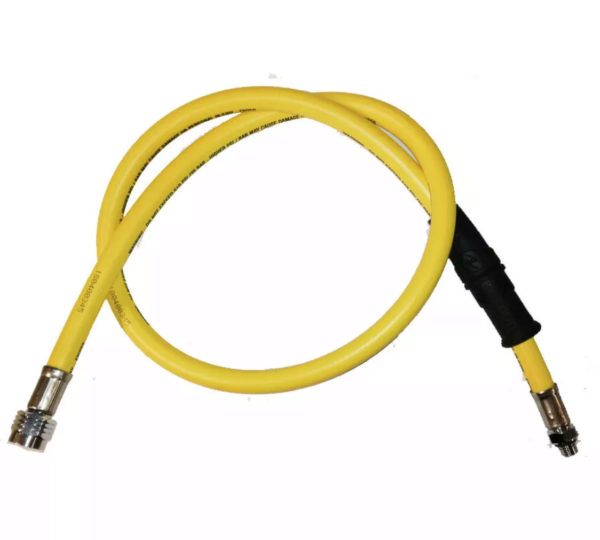 Hose MP 3/8 "yellow 1m AQUALUNG