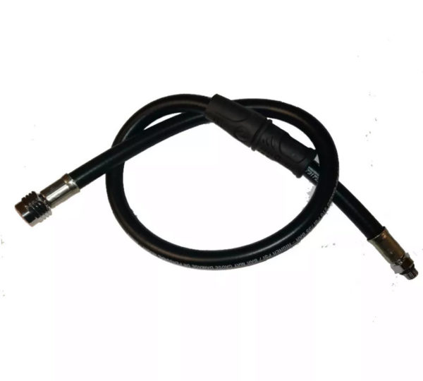 Hose MP 3/8 "black 0.70m AQUALUNG